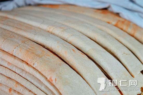 制作完成的绿豆粉（刘汉滨 摄）